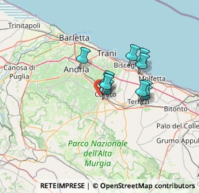 Mappa Strada Esterna S. Vittore, 70033 Corato BA, Italia (9.42818)