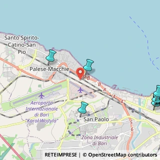 Mappa Via da Ponte, 70128 Bari BA, Italia (3.93214)