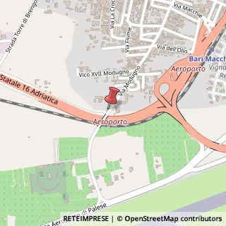 Mappa Via Modugno, 123, 70128 Bari, Bari (Puglia)
