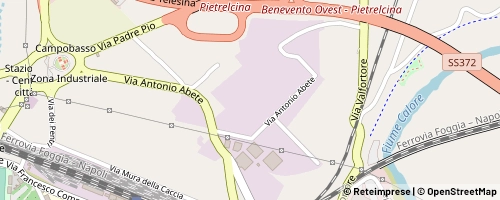 Mappa Benevento