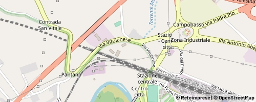 Mappa Benevento