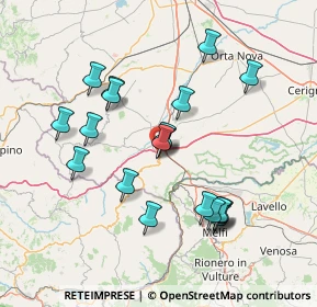 Mappa 71024 Candela FG, Italia (15.268)