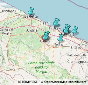 Mappa Via Franklin, 70033 Corato BA, Italia (12.84917)