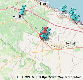 Mappa Via Franklin, 70033 Corato BA, Italia (7.61833)