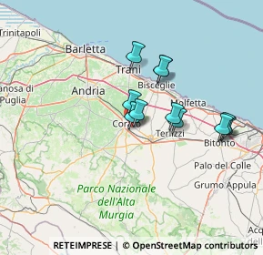 Mappa Viale delle Azalee, 70033 Corato BA, Italia (12.08)