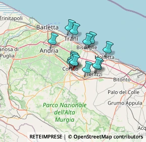 Mappa Viale delle Azalee, 70033 Corato BA, Italia (8.46786)