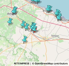 Mappa Viale delle Azalee, 70033 Corato BA, Italia (9.164)