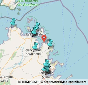 Mappa Via Baja Sardinia, 07021 Arzachena SS, Italia (17.06067)