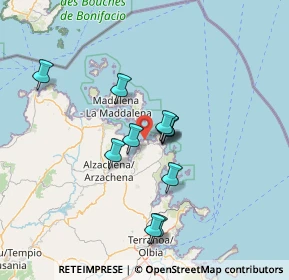 Mappa Via Baja Sardinia, 07021 Arzachena SS, Italia (12.01455)