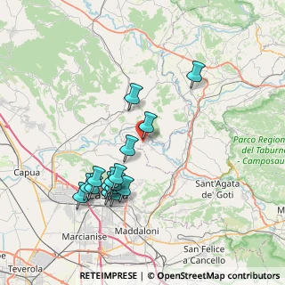 Mappa Via Giovanni Xxiii, 82010 Moiano BN, Italia (8.05938)