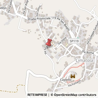 Mappa Via Tore, 10, 82030 Limatola, Benevento (Campania)