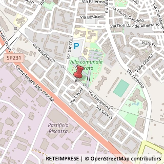 Mappa Via Prenestina, 2/C, 70033 Corato, Bari (Puglia)