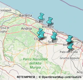 Mappa Strada Esterna Belloluogo, 70033 Corato BA, Italia (13.47)