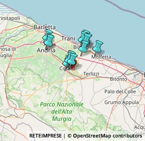 Mappa Strada Esterna Belloluogo, 70033 Corato BA, Italia (8.98571)