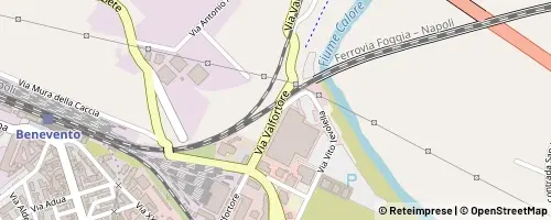 Mappa Benevento