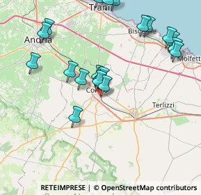 Mappa Via Belvedere, 70033 Corato BA, Italia (9.1255)