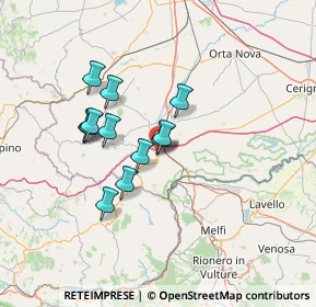 Mappa Strada Provinciale Ferrovia, 71024 Candela FG, Italia (11.5)