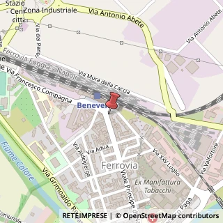 Mappa Viale Principe di Napoli, 154, 82100 Benevento, Benevento (Campania)