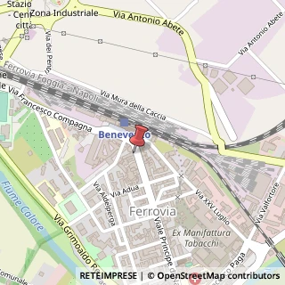Mappa Viale Principe di Napoli, 179, 82100 Benevento, Benevento (Campania)