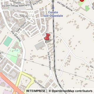 Mappa Via Belvedere, 11, 70033 Corato, Bari (Puglia)