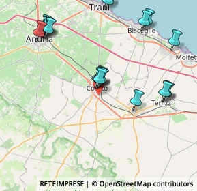 Mappa Via Casilina Stadio, 70033 Corato BA, Italia (9.771)