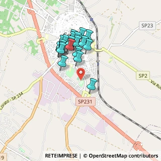 Mappa Via Casilina Stadio, 70033 Corato BA, Italia (0.851)