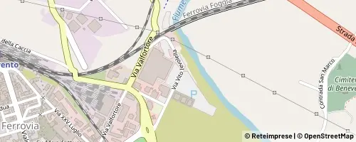 Mappa Benevento