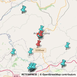 Mappa Rione Piano di Zona, 83031 Ariano Irpino AV, Italia (5.93105)