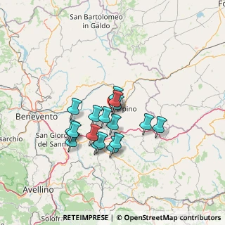 Mappa Rione Piano di Zona, 83031 Ariano Irpino AV, Italia (11.47588)
