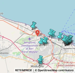 Mappa Via Gabriele D'Annunzio, 70128 Bari BA, Italia (5.0005)