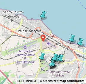 Mappa Via Gabriele D'Annunzio, 70128 Bari BA, Italia (2.56545)