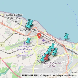 Mappa Via Gabriele D'Annunzio, 70128 Bari BA, Italia (2.2885)