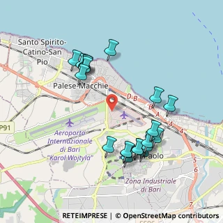 Mappa Via Gabriele D'Annunzio, 70128 Bari BA, Italia (2.113)