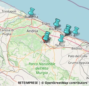Mappa SS 98 Km, 70033 Corato BA, Italia (12.73833)