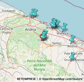 Mappa SS 98 Km, 70033 Corato BA, Italia (13.43615)