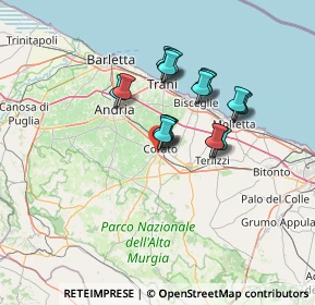 Mappa SS 98 Km, 70033 Corato BA, Italia (11.22684)