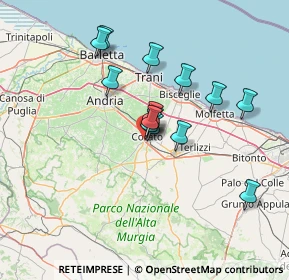 Mappa SS 98 Km, 70033 Corato BA, Italia (11.76714)