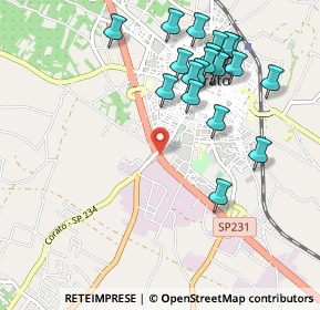 Mappa SS 98 Km, 70033 Corato BA, Italia (1.1385)