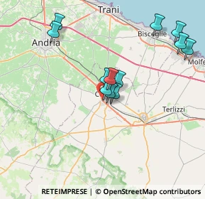 Mappa SS 98 Km, 70033 Corato BA, Italia (7.5375)