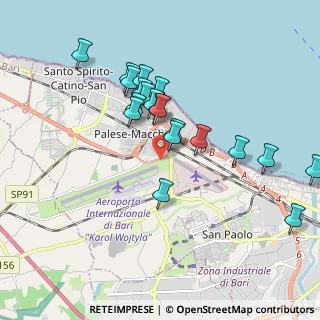 Mappa Viale Gabriele d'Annunzio, 70128 Bari BA, Italia (1.85)