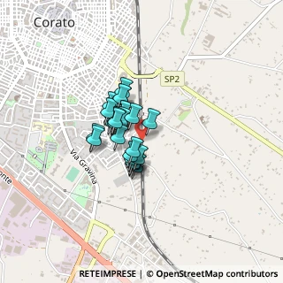 Mappa Viale Ombrone, 70033 Corato BA, Italia (0.25926)