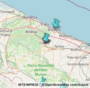 Mappa Via Don Giovanni Bosco, 70033 Corato BA, Italia (28.38667)