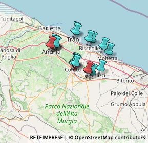 Mappa Via Don Giovanni Bosco, 70033 Corato BA, Italia (10.08)