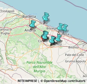 Mappa Via Don Giovanni Bosco, 70033 Corato BA, Italia (7.99471)