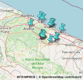 Mappa Via Don Giovanni Bosco, 70033 Corato BA, Italia (8.66933)