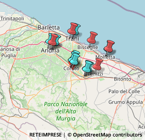 Mappa Via Don Giovanni Bosco, 70033 Corato BA, Italia (9.65824)