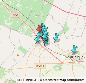 Mappa Via Don Giovanni Bosco, 70033 Corato BA, Italia (1.65)