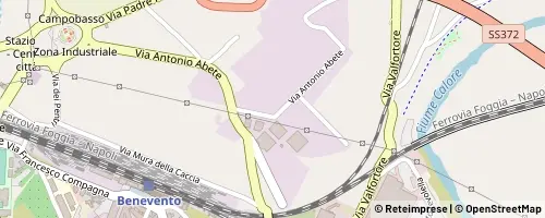 Mappa Benevento