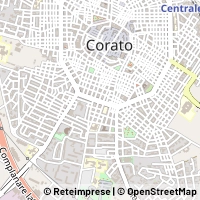 Karte Corato