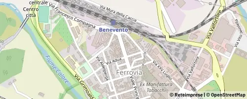 Mappa Benevento